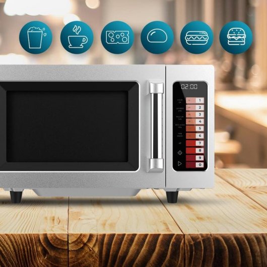 Micro-ondas FlatPro 2500 Touch 25 Litros 1000W com painel tátil e 100 programas