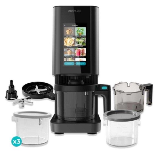 Heladera Cecotec Gelatec 1800 Touch 10 programas pantalla táctil TFT capacidad 1,35 l