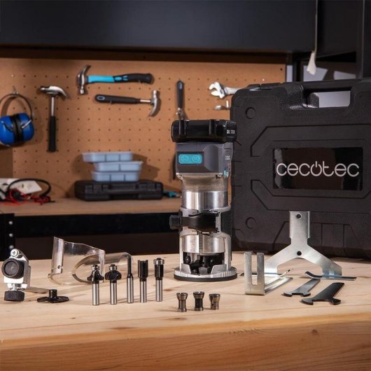 Fresadora Cecotec MultiShape 2000 Liberty 21V 4Ah Motor Brushless