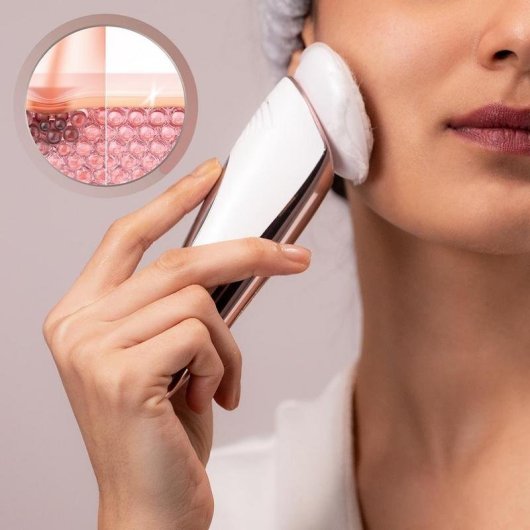 Tonificador Facial FaceCare LightSonic HotN’Cold 5 modos EMS calor frío