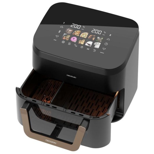 Friteuse sans Huile Cecotec Cecofry & Grill Smokin' 11000 Plus 11L 2900W Triple Grill et Fumoir