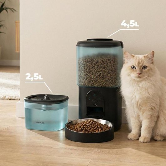 Comedero Automatique Petoneer Pumba 2000 TotalMenu Vision Pack avec Caméra et App