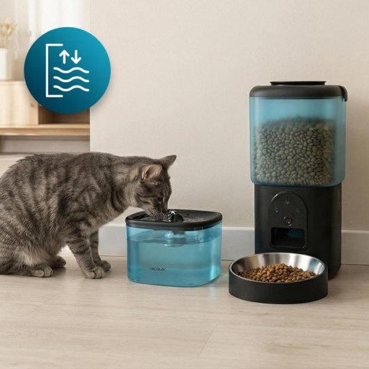 Comedero Automatique Petoneer Pumba 2000 TotalMenu Vision Pack avec Caméra et App