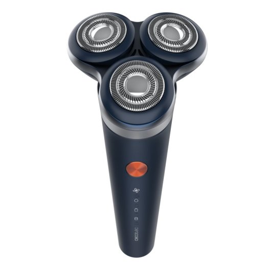 Máquina de Barbear Facial Cecotec PrecisionCare Aluminium Premium Sem Fios 45min Resistente à Água