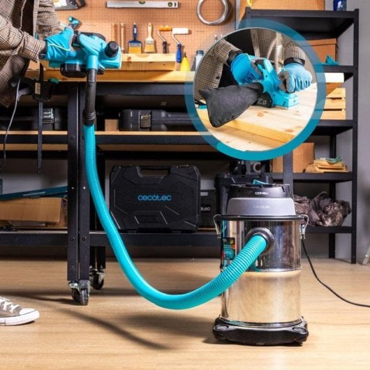 Cepillo eléctrico Makita Fast&Clean 3000 Agile con cable de 3 metros y bolsa de recogida