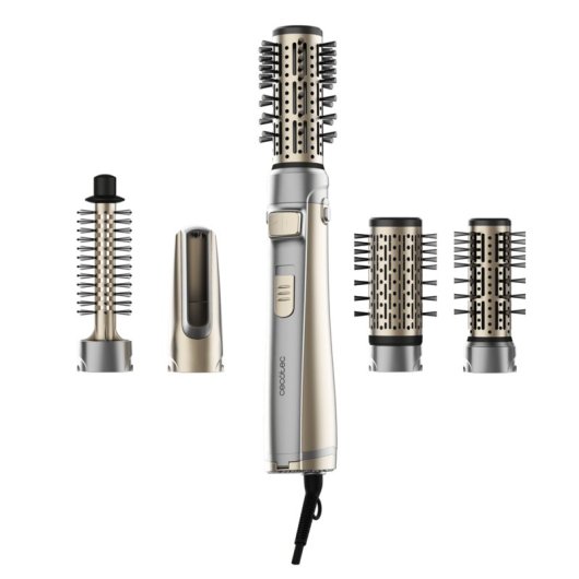 Cepillo Moldeador CeramicCare 5in1 AirBrush Gyro Elite 1100W Cerámica Iónica 3 Temperaturas 5 Accesorios