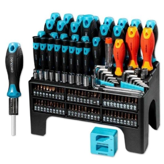Set de destornilladores Cecotec Hardgyro 1260 Magnetic 126 piezas