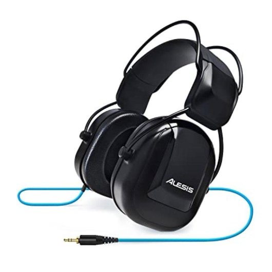 Auriculares Alesis DRP100 con cable conexión 3,5 mm para música negros