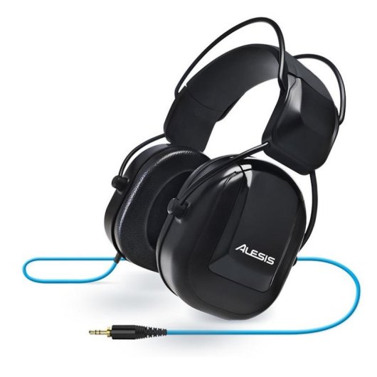Auriculares Alesis DRP100 con cable conexión 3,5 mm para música negros
