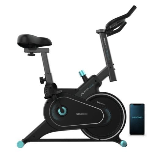 Bicicleta Indoor Drumfit Indoor 4000 Resistencia Magnética Bluetooth