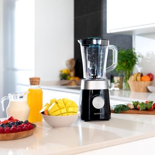 Batidora de vaso Power Black Titanium 1300MAX B 1300W, jarra 1.5L
