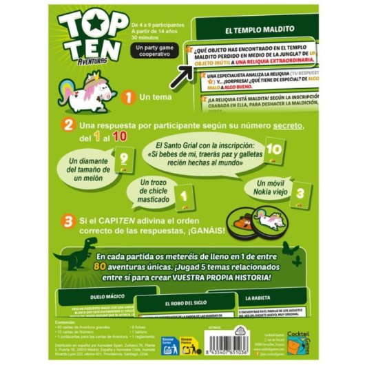 Gioco da tavolo Asmodee CGTTA01ES Cooperativo 4-9 Giocatori 30 min