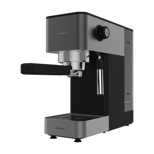 Cafetera Espresso Cecotec Cafelizzia 690 Grey 1,5 L 20 Bares 2 Tazas con vaporizador