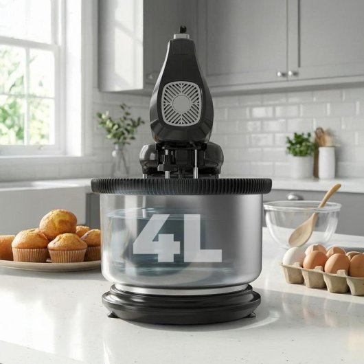 Batidora amassadora PowerTwist 500 Steel Spin 500W bol 3.5L