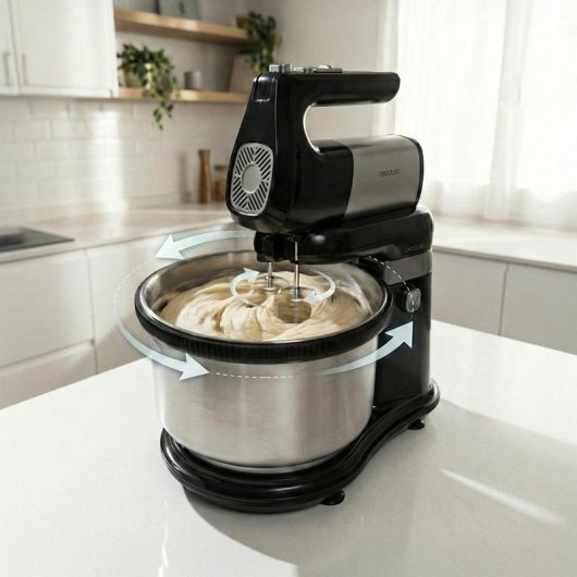 Batidora amassadora PowerTwist 500 Steel Spin 500W bol 3.5L