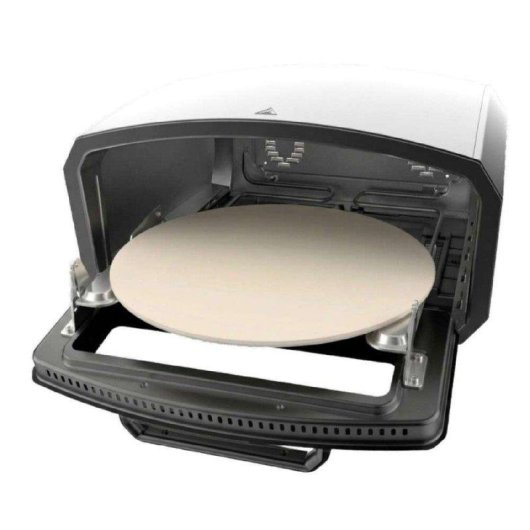 Minibackofen Cecotec Pizza&co 500 Gyro Drehstein 500°C Touch 8 Programme Schwarz