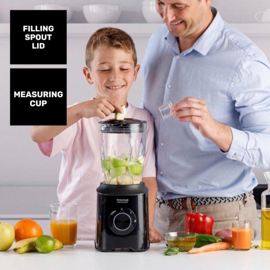 Batidora de Vaso Taurus Prior Glass 1500W 2 Velocidades + Turbo