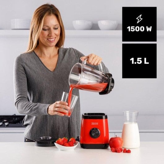 Batidora de Vaso Taurus Optima Easy 1500 1500W Jarra 1.5L