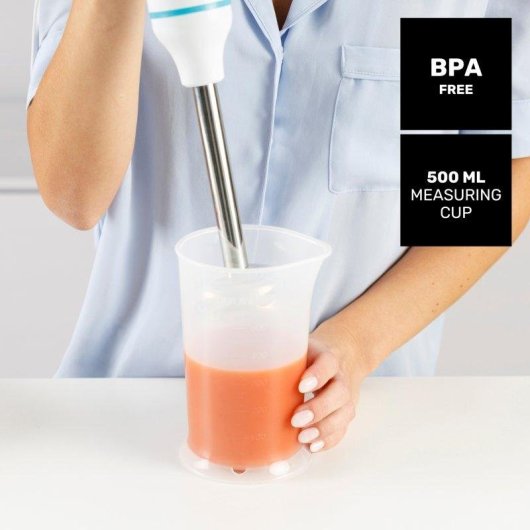 Batidora de Mano Taurus Robot 1000 Plus Inox 2 Velocidades + Turbo