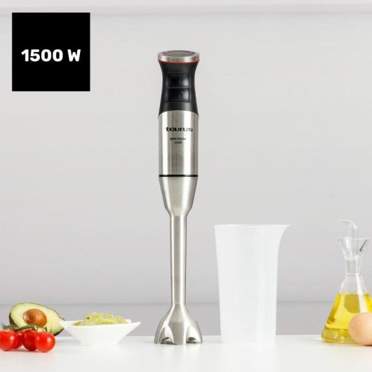 Batidora de Mano Taurus 1500W 20 Velocidades Turbo Inoxidable