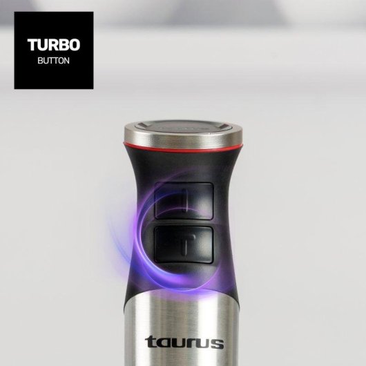 Batidora de Mano Taurus 1500W 20 Velocidades Turbo Inoxidable