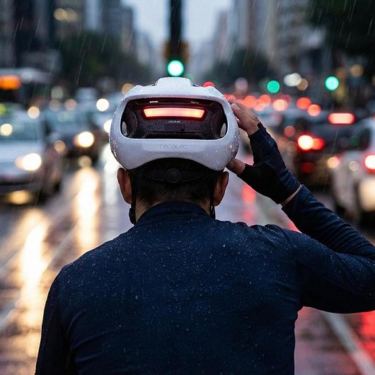 Casco BrainGuard Pro L-XL Urbano Intelligente con Illuminazione LED