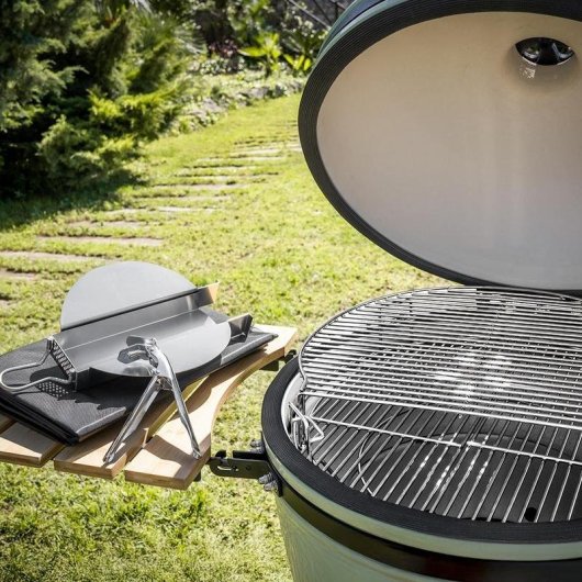 Pack Accessori Barbacca Kamado DragonPack 4600 M Pinze Copertura Raccoglitore Cenere