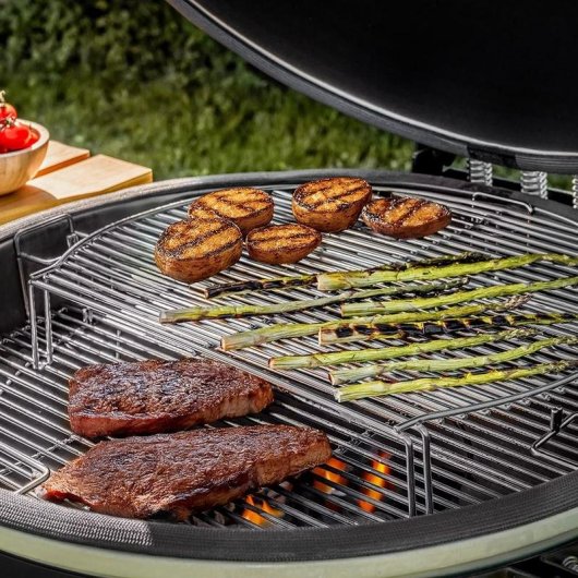 Pack Accessori Barbacca Kamado DragonPack 4600 M Pinze Copertura Raccoglitore Cenere