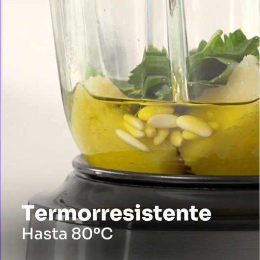 Batidora de Vaso Mellerware Mixy! 1500W Jarra 1.5L 2 Velocidades Turbo