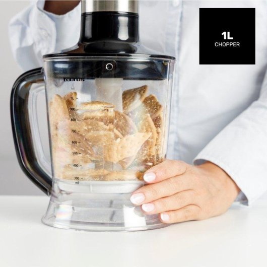 Batidora de Mano Taurus XXL 1500W con 20 Velocidades y Turbo