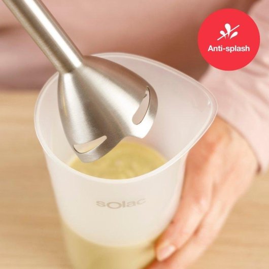 Batidora de Mano Solac Ba5622 Pro Chef 1502 1500W Regulador Velocidades Turbo