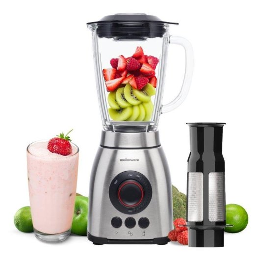 Batidora de vaso Mellerware Mixy Plus 2000W 3 velocidades jarra 1.8L