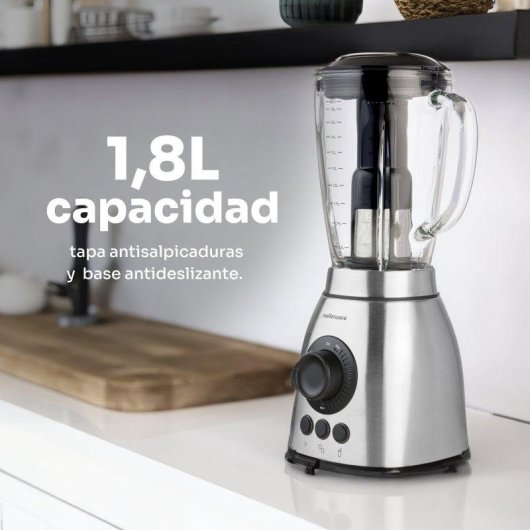 Batidora de vaso Mellerware Mixy Plus 2000W 3 velocidades jarra 1.8L