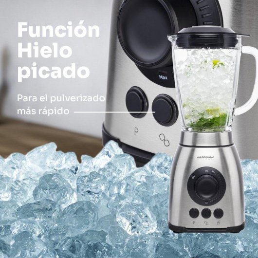 Batidora de vaso Mellerware Mixy Plus 2000W 3 velocidades jarra 1.8L