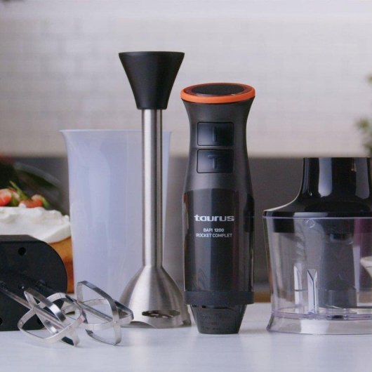 Batidora de Mano Taurus Bapi Rocket Complet 1200W 20 Velocidades Turbo