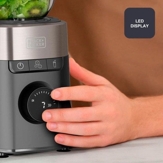 Batidora de Vaso Black & Decker BXJB1201E 2200W Jarra 2.2L 8 Velocidades