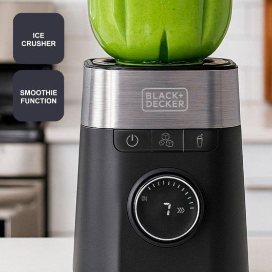 Batidora de Vaso Black & Decker BXJB1201E 2200W Jarra 2.2L 8 Velocidades