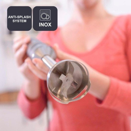 Batidora de Mano Black & Decker BXHBA1200E 1200W 20 Velocidades + Turbo