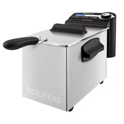 Freidora Taurus Professional 4 4L 2200W con Resistencia Sumergida y Cuerpo Acero Inoxidable