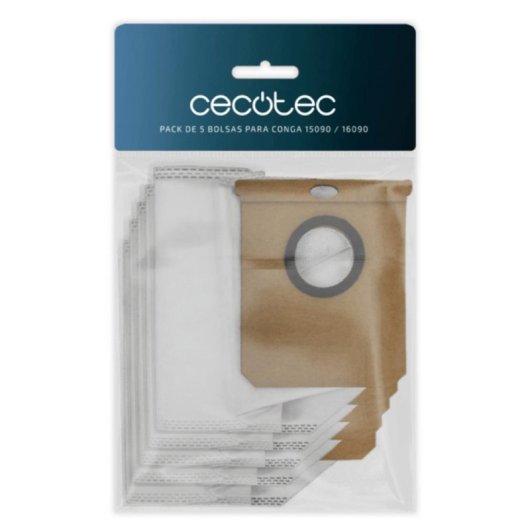 Bolsa para el polvo Cecotec Conga 15090 / 16090 5 piezas