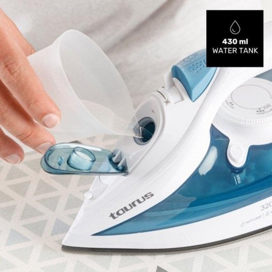 Plancha de vapor Taurus Bali 3200 X-slide 3200W vapor continuo 45 g/min