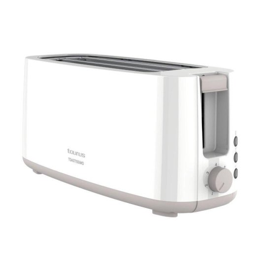 Tostador Taurus Toastissimo 1400W 2 Ranuras Extra Largas 7 Niveles