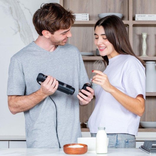 Batidora de Mano Black & Decker Bxhba1501e 1500W Velocidad Variable