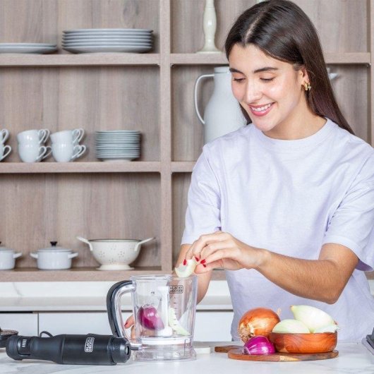 Batidora de Mano Black & Decker Bxhba1501e 1500W Velocidad Variable