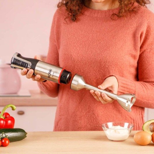 Batidora de Mano Solac Pro 1501 1500W 20 Velocidades Turbo