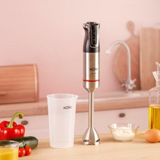 Batidora de Mano Solac Pro 1501 1500W 20 Velocidades Turbo