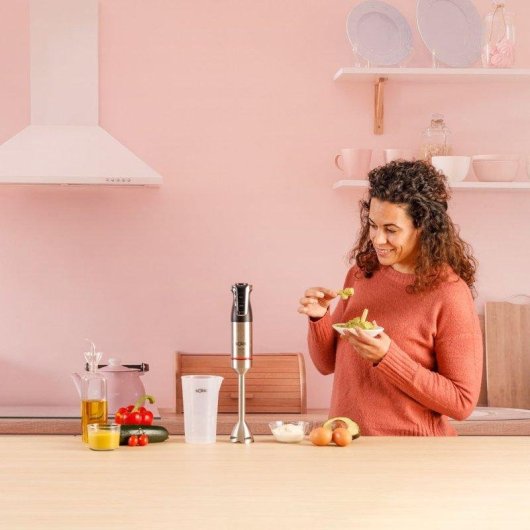 Batidora de Mano Solac Pro 1501 1500W 20 Velocidades Turbo