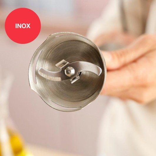 Batidora de Mano Solac Solution 1503, 1500W, 21 Velocidades Ajustables + Turbo