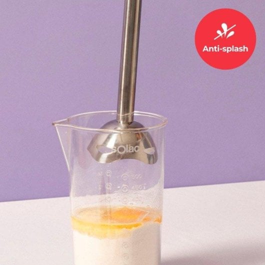 Batidora de Mano Solac Mixo 1000 1000W con Turbo y Cuchillas Inox