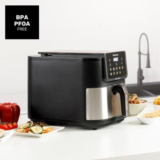 Freidora de Aire Taurus Air Fry Digital Compact XL 8L 1700W 8 Programas Pantalla Táctil